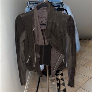 Rick Owen’s Women’s Brown Jacket